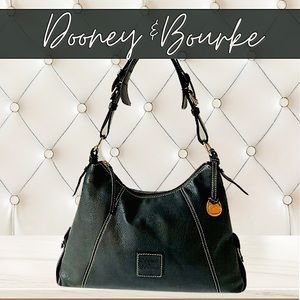 Dooney & Bourke Pebbled Leather Zip  Bag